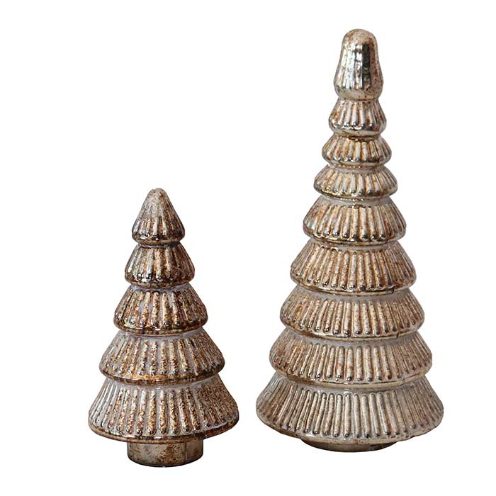Winter Glass Trees - Set 2