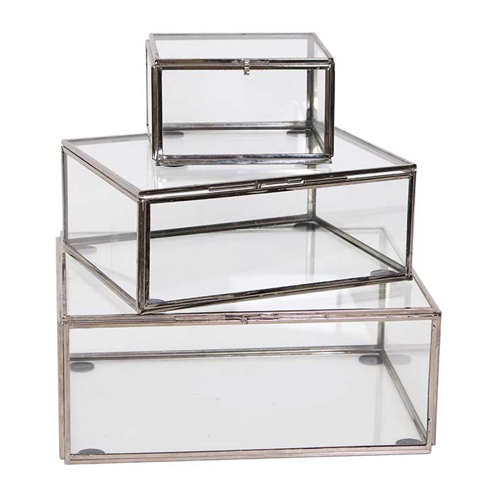 Vanity Silver Boxes - Set 3