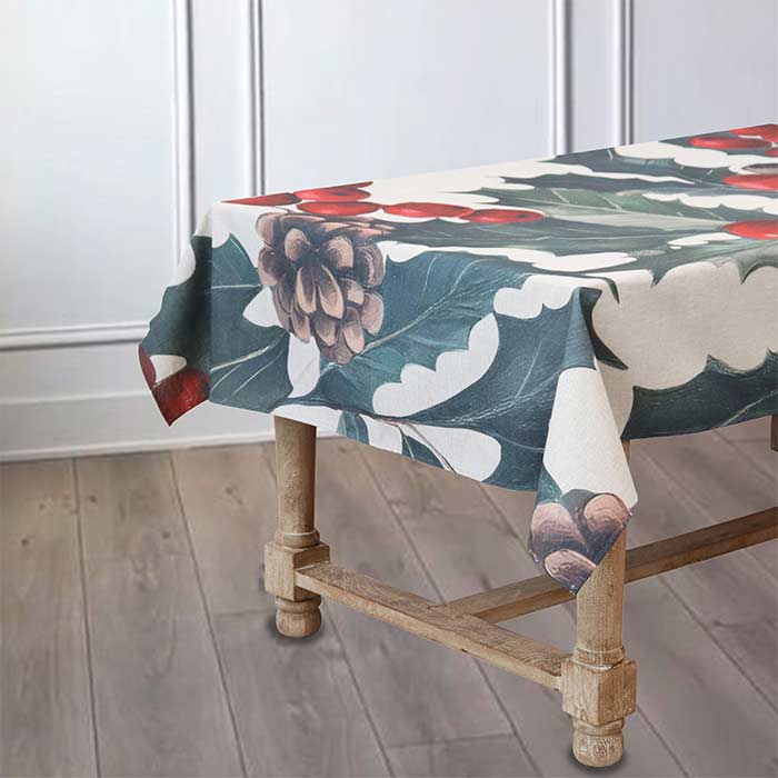 Christmas Berry Tablecloth