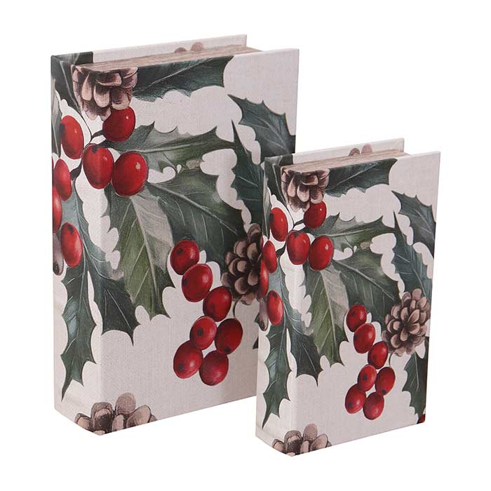 XMas Berry Book Boxes - Set 2