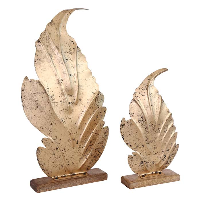 Gold Oak Leaves - Set 2