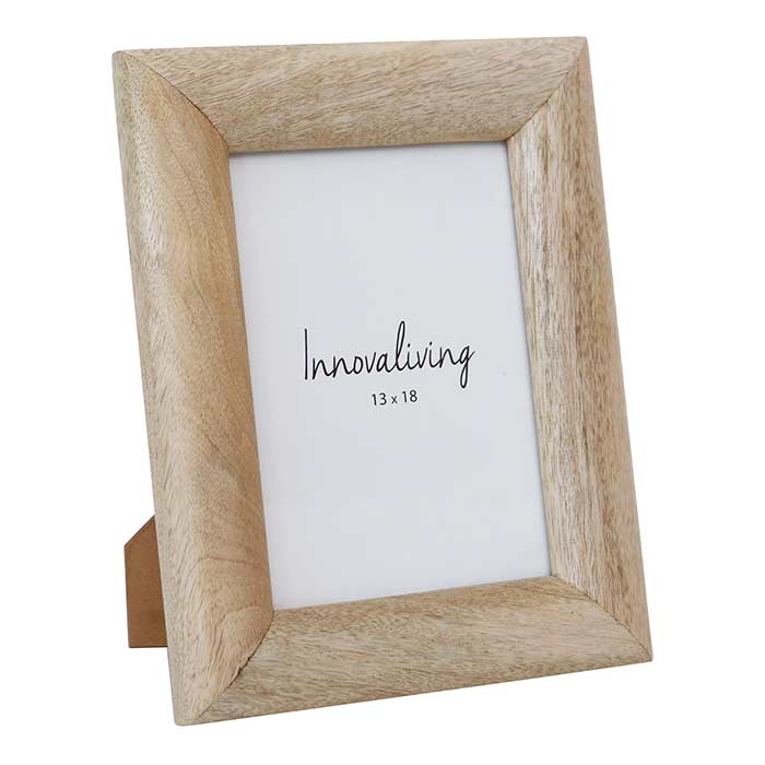 Portafoto Rounded Wood - L