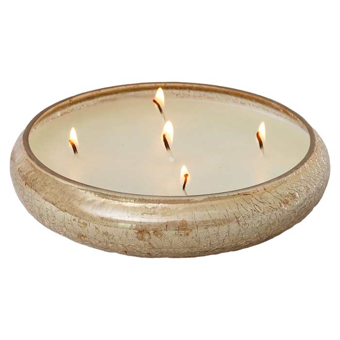 Splendor Glass Container with Vanilla Wax - M
