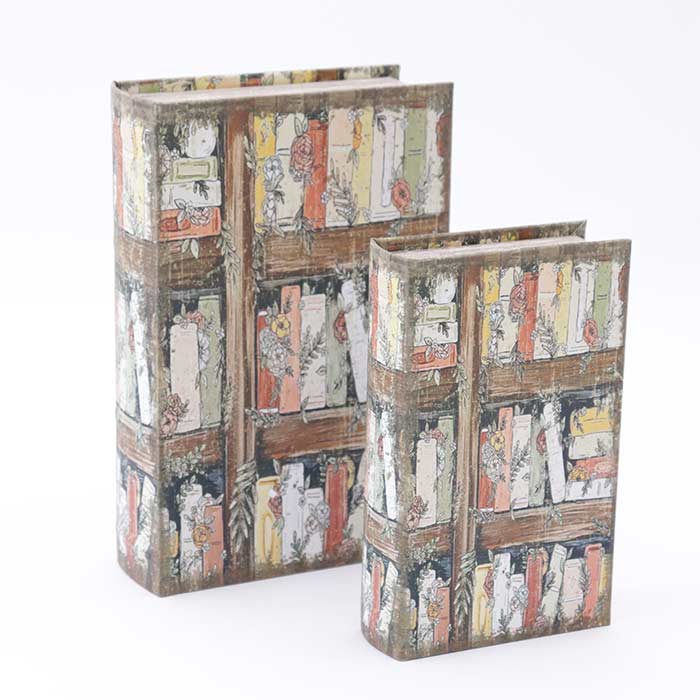 Scatole Libro Library - Set 2