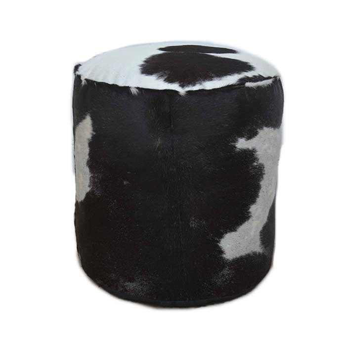 Round Western Pouff