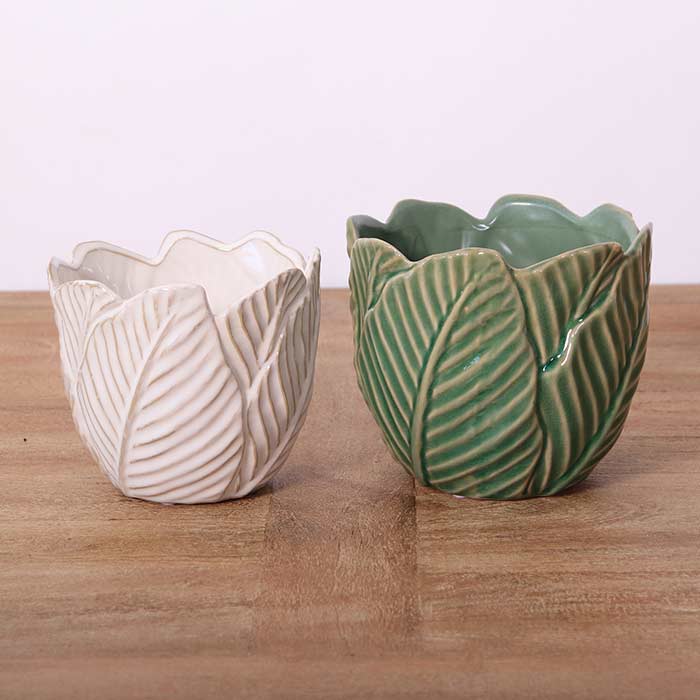 Vasi Joyful Green/White -  Set 2