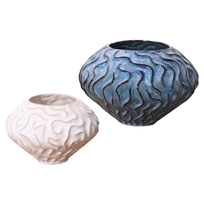 Vasi Aris Blue/White - Set 2