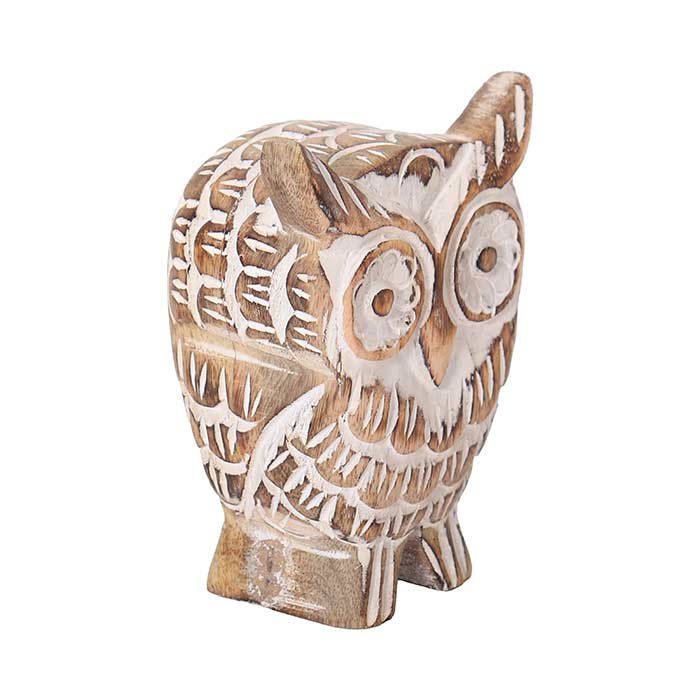 Gufo Legno Edvige - S