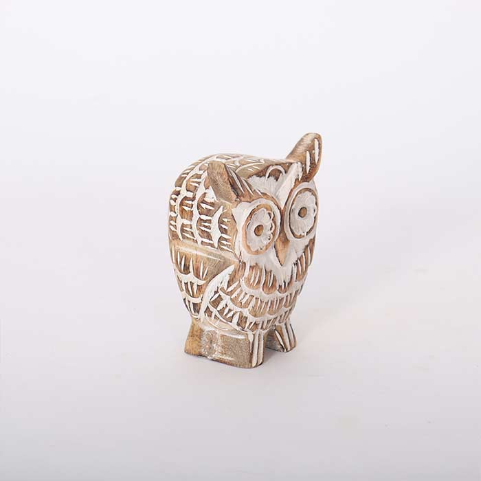 Gufo Legno Edvige - S