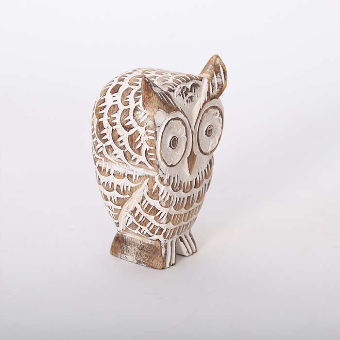 Gufo Legno Edvige - L