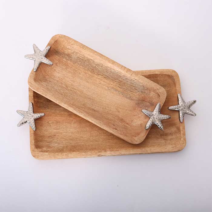 Vassoi Rettangolari Starfish - Set 2