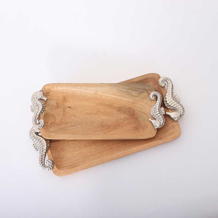 Vassoi Rettangolari Seahorse - Set 2