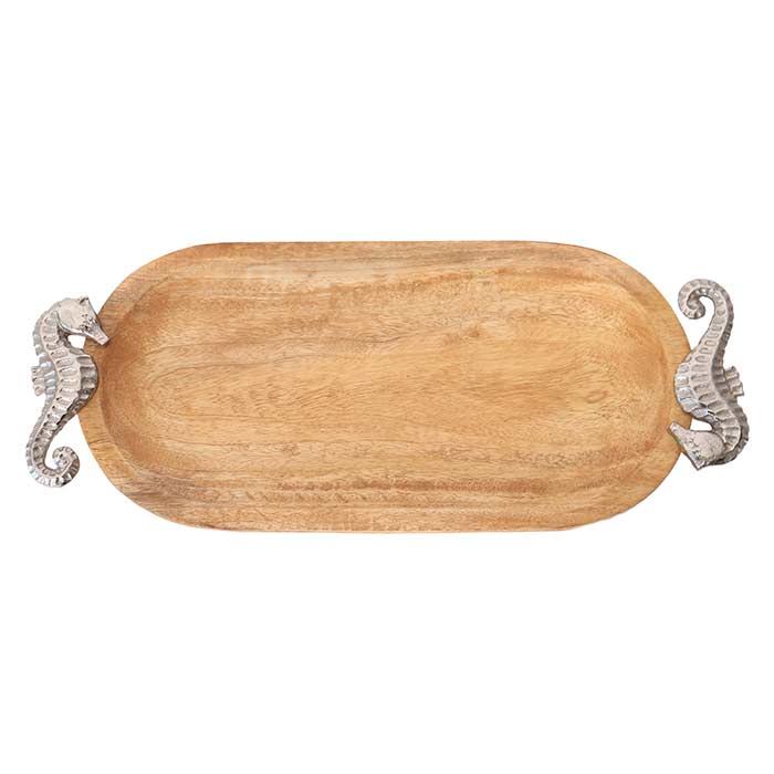 Vassoio Ovale Seahorse