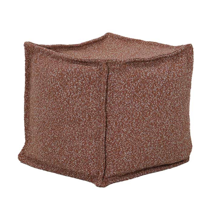 Pouff George Orange Melange