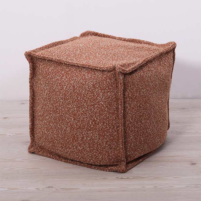 Pouff George Orange Melange