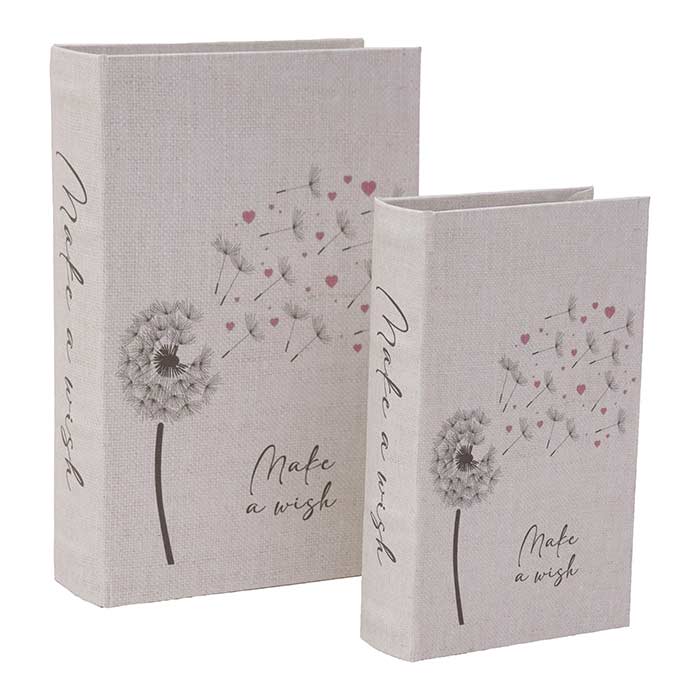 Scatole Libro Make A Wish - Set 2