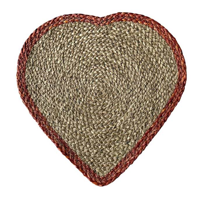 Sottopiatto Cuore Red