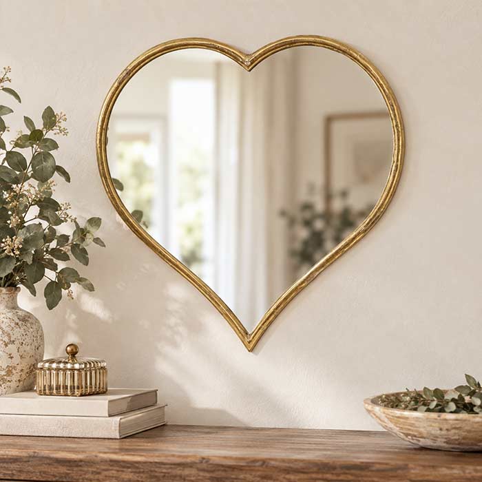 Specchio Cuore A Mille - S