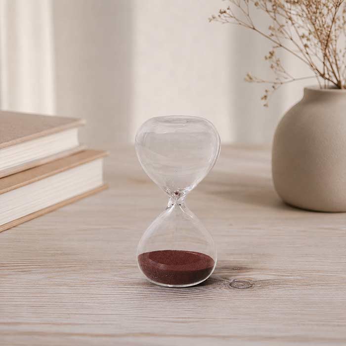 Hourglass Time Out Brown - 60 Min