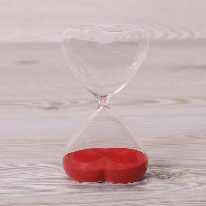 Clessidra Batticuore Red - 15 Min