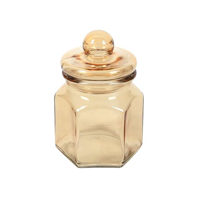 Barattolo Amber Glass - S