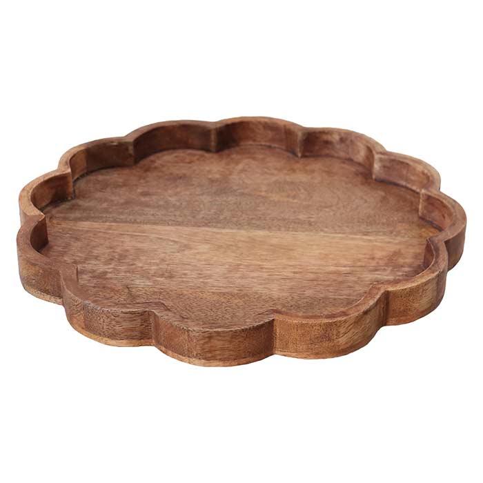 Round Biscuit Design Tray