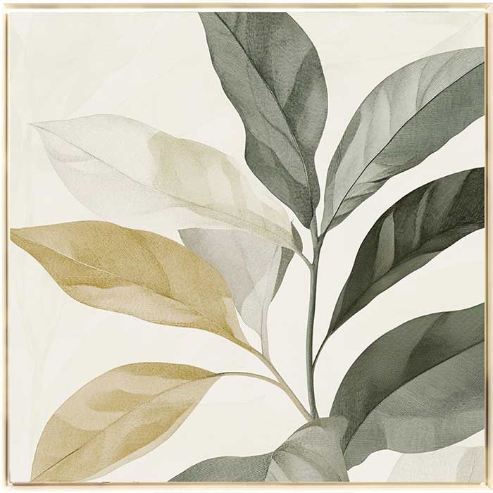 Quadro Over Leaf Green