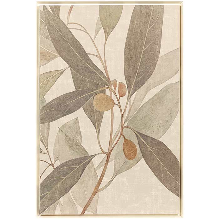 Quadro Over Leaf Natural
