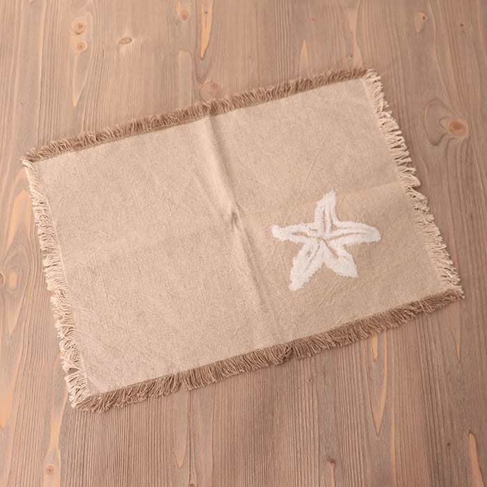 Tovaglietta Starfish White