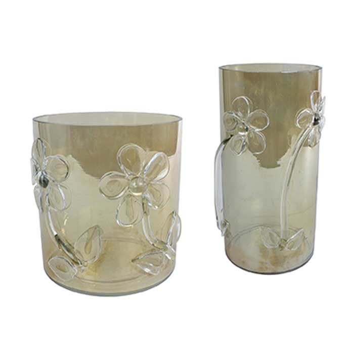 Vasi Green Flower - Set 2