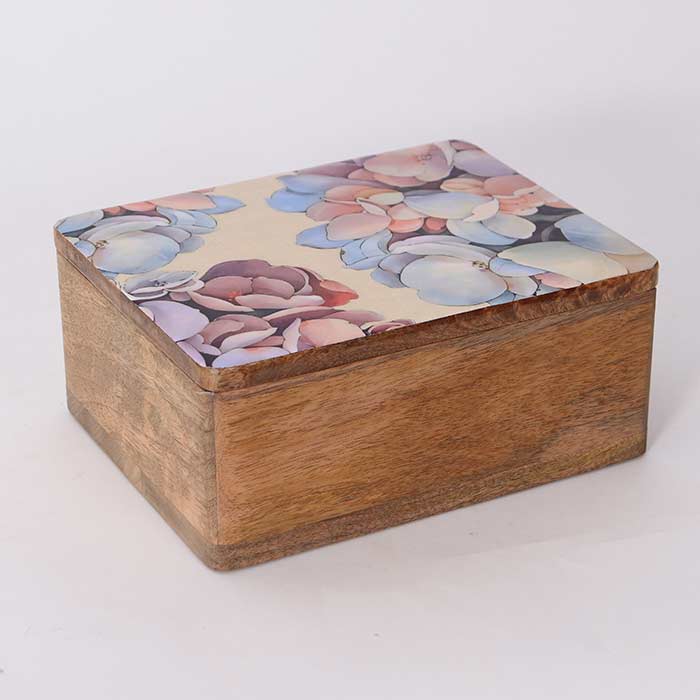 Scatola Rettangolare Fleuri