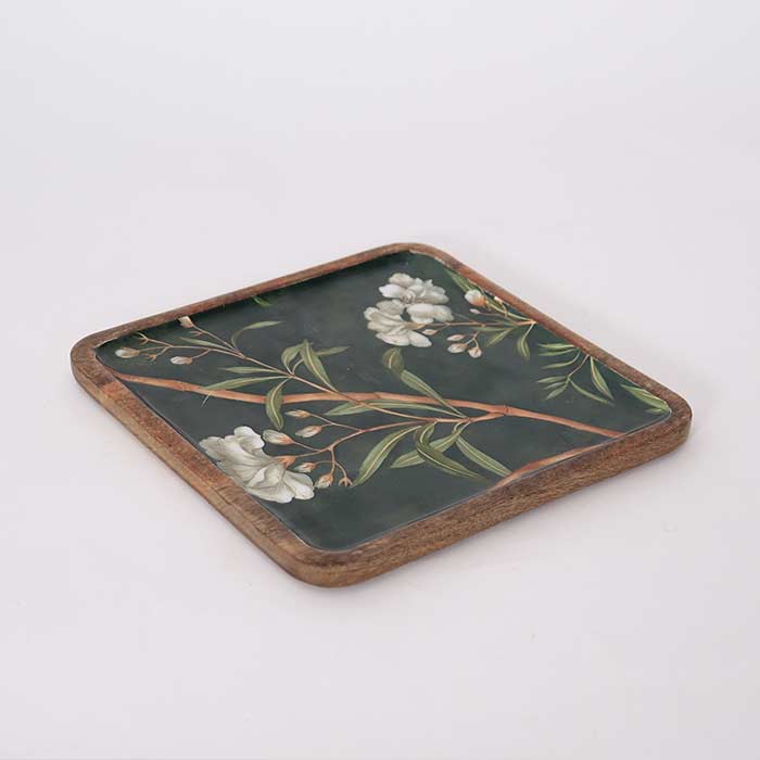 Vassoio Quadrato Thin Oleandro