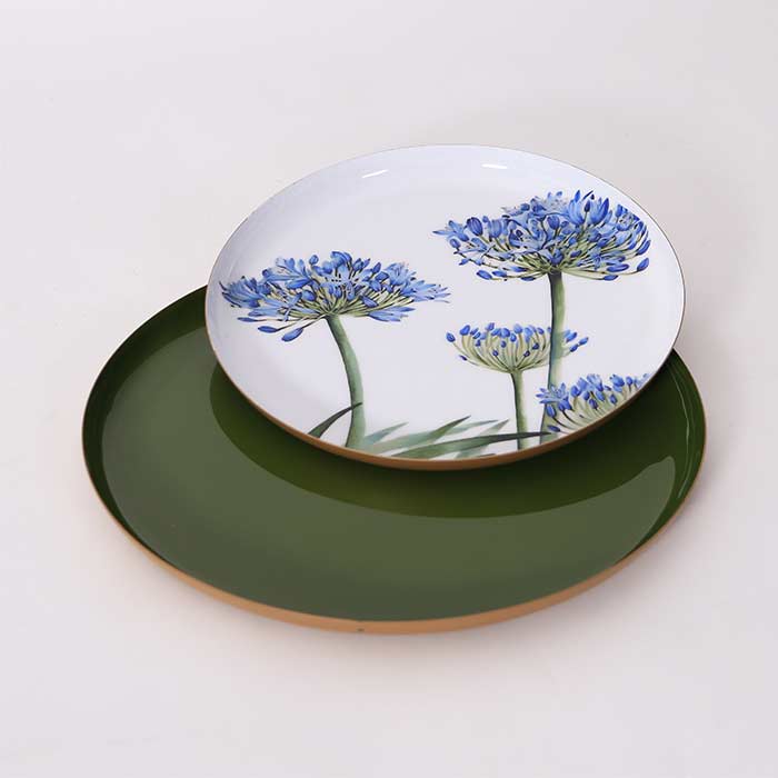 Vassoi Tondi Agaphantus Palette - Set 2