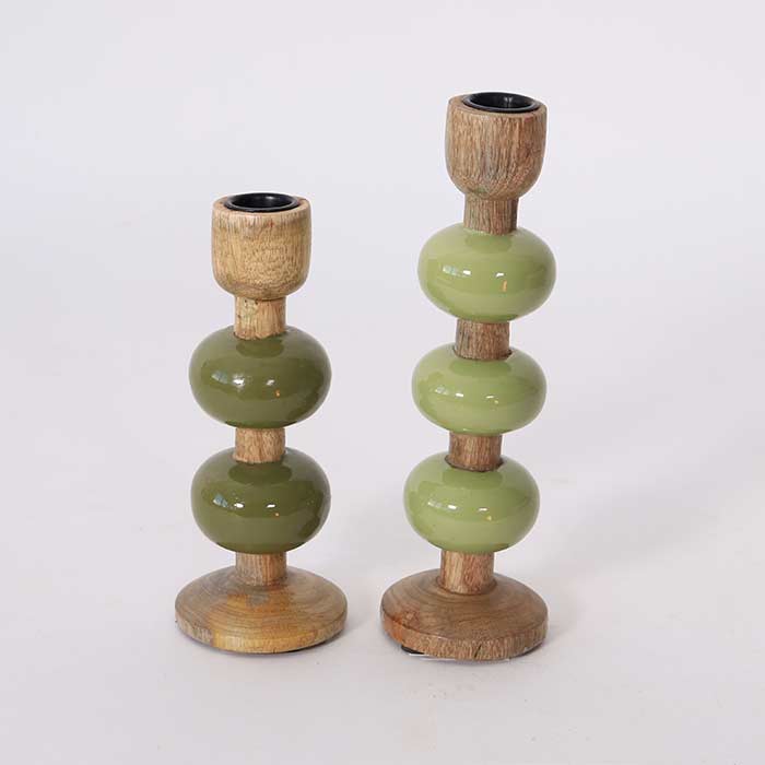 Portacandela Greeny - Set 2