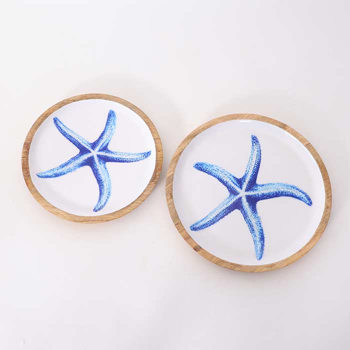 Piatti Tondi Starfish - Set 2