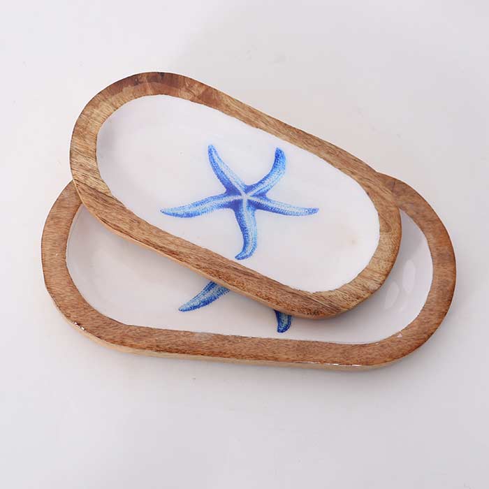 Piatti Ovali Starfish - Set 2