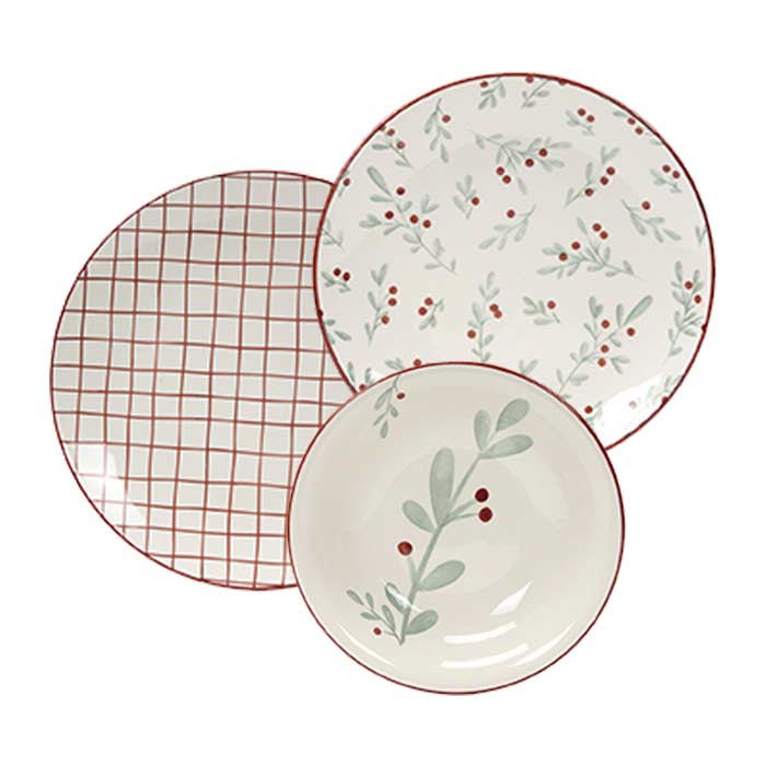 Posto Tavola XMas Berry - 18 Pz