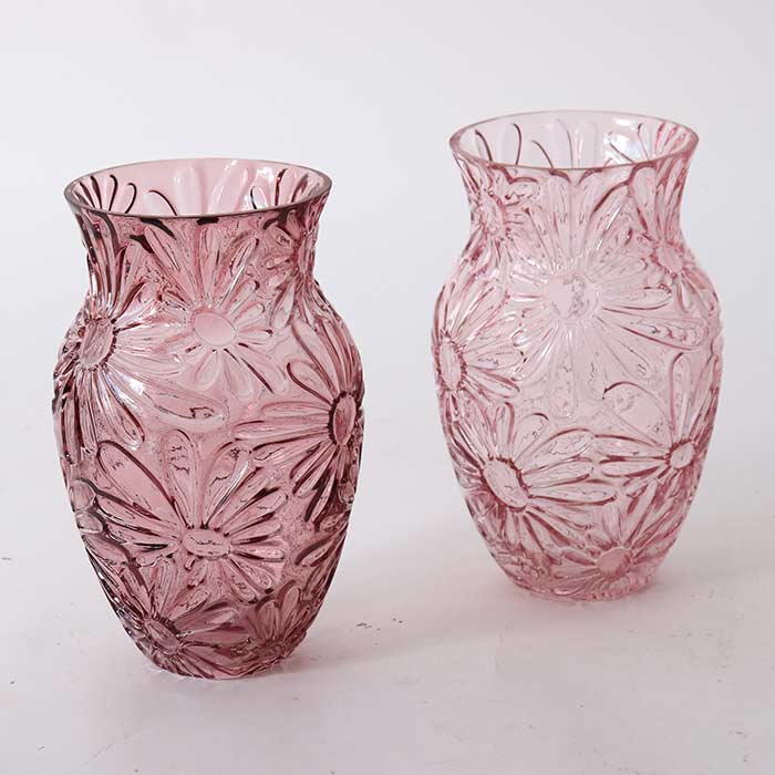 Vaso Daisy Pink Tone - 2 Col Ass