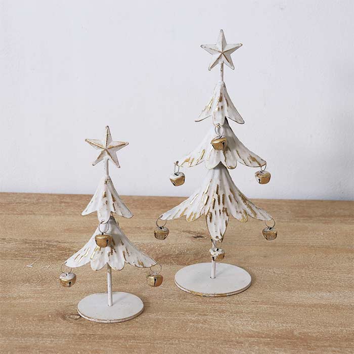 Alberi White/Gold Bells - Set 2