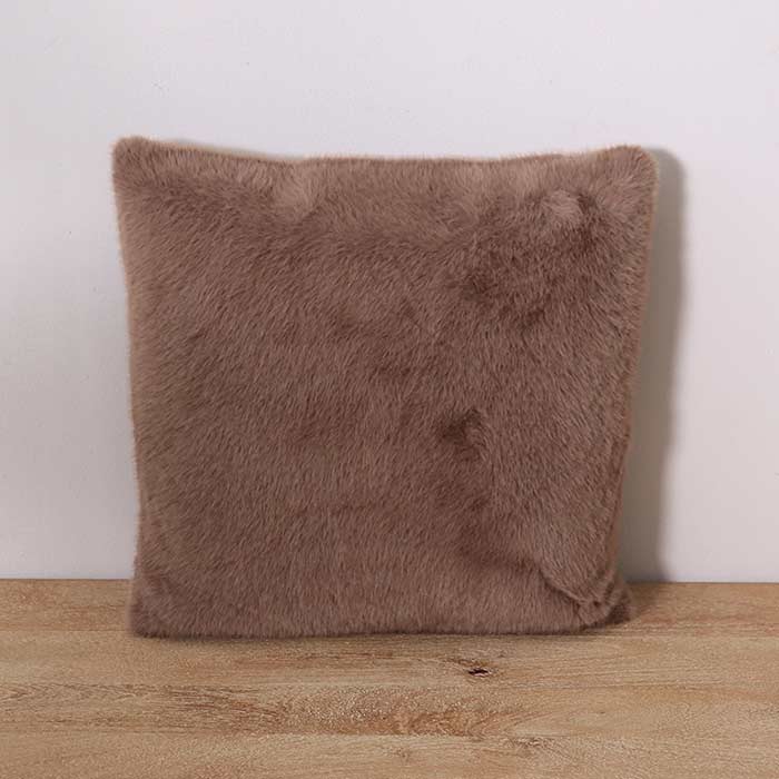 Cuscino Furry Brown - S