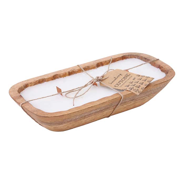 Contenitore Farm Rettangolare con Cera Clean Cotton