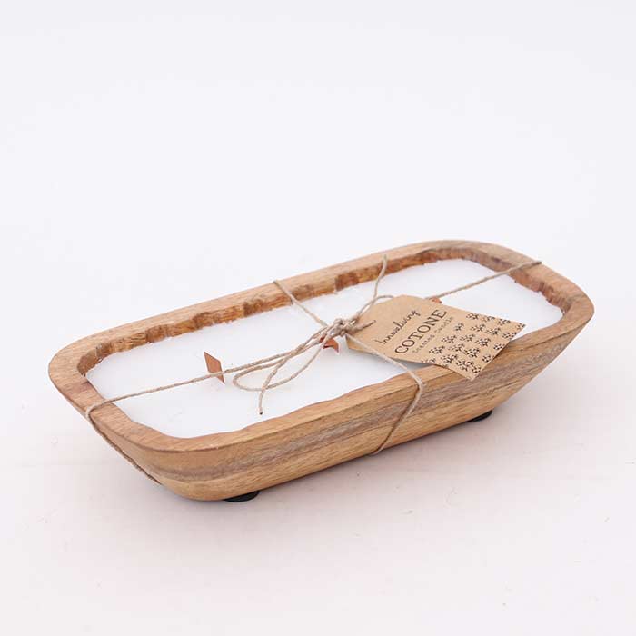 Contenitore Farm Rettangolare con Cera Clean Cotton