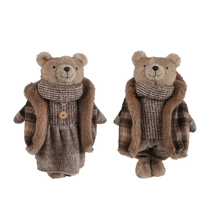 Peluche Bear Elegant - 2 Mod Ass