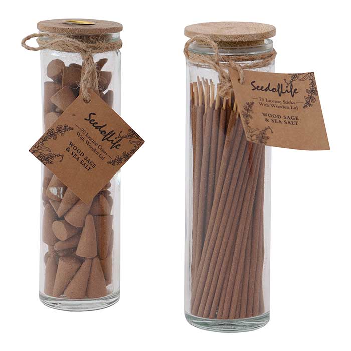 Incenso/Coni con Portaincenso - 2 Mod Ass