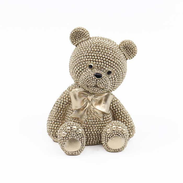 Decorazione Orso Glitter - S