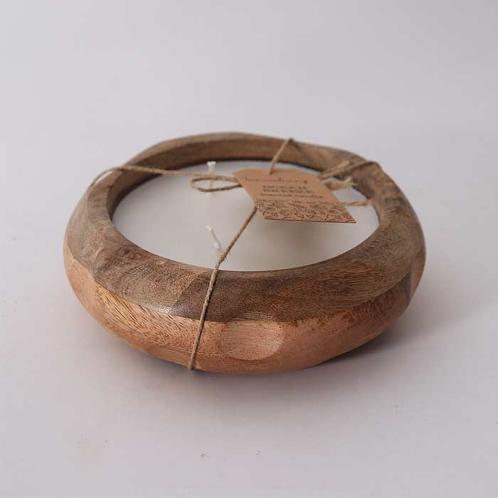 Contenitore Farm Round con Cera Ocean Breeze - S