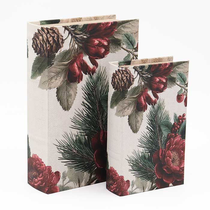 Scatole Libro Eleganza d'Inverno - Set 2