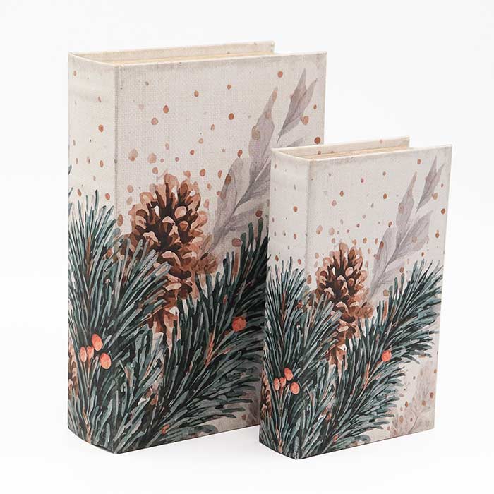 Scatole Libro Winter Rhapsody - Set 2