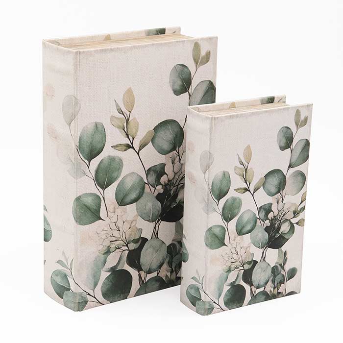 Scatole Libro Eucaliptus - Set 2