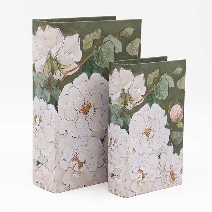 Scatole Libro Green Garden - Set 2